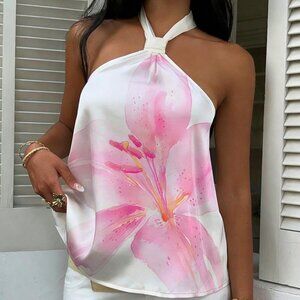 Multicolor Casual Women's Lily Halter Camisole